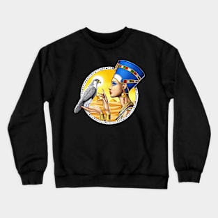 Egyptian Queen Nefertiti Crewneck Sweatshirt